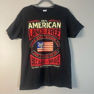 Delta Black American Graphic Tee